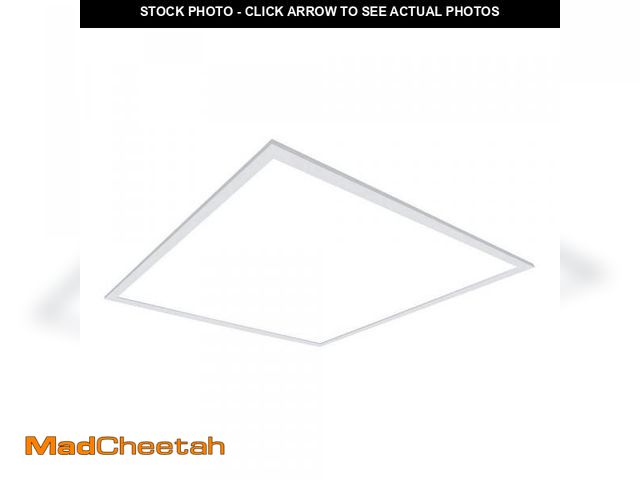 Lot 74-12530864 - Metalux 2 ft. x 2 ft. Selectable Lumens 4100/3600/2600, Integrated LED Panel Light, Selectable CCT 3...