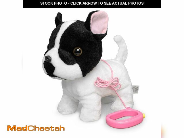 Lot 74-13576769 - YH YUHUNG Walking French Bulldog Toy with Leash, Black &amp; White Frenchie Puppy Robot, Electronic ...