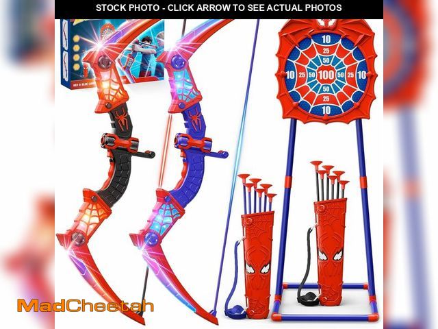 Lot 74-13709655 - Fzlirou Toys for Boys Age 3-12, 2 Pcs Shooting Set with Red &amp; Blue LED Lights, Standing Target &...