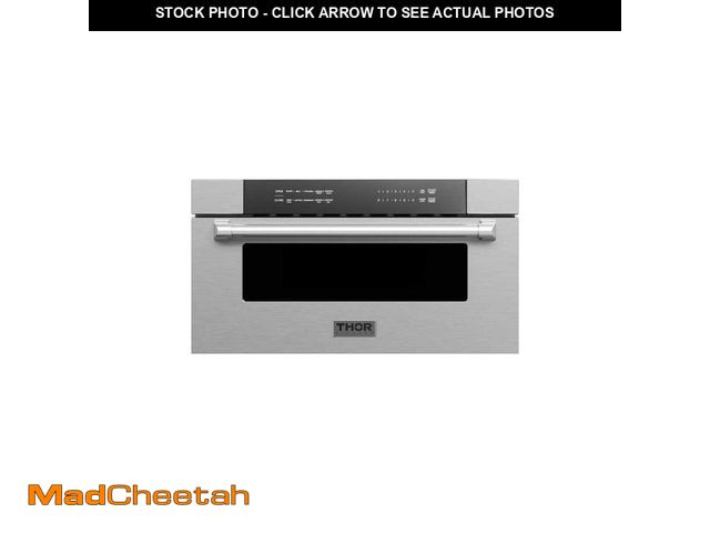 Lot 74-12659675 - Thor Kitchen 30in. W 1.2cu.ft. Built-In Microwave Drawer with Auto Touch Open/Close Control and Touc...