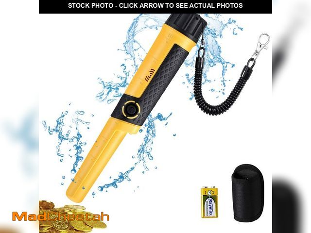 Lot 74-13629711 - SAKOBS Handheld Pinpointer Metal Detector, Waterproof Metal Detecting Wand with 360ÃÂ° Side Scan, P...