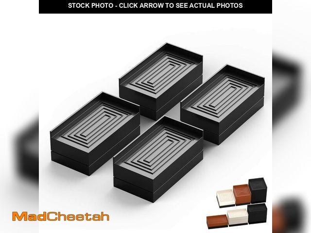 Lot 74-13323920 - Furniture Risers, Tclouda Bed/Sofa/Desk/Table/Chair Leg/Fridge Lifts to 1.5, 3 and 4 in, Rectangle A...