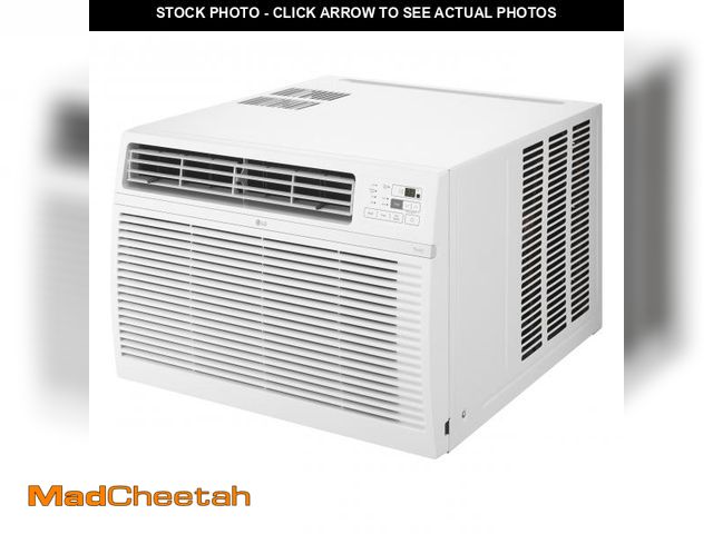 Lot 74-12141417 - LG 24,500 BTU Smart Window Air Conditioner, 230/208V, Cools Room up to 1560 Sq. Ft. for Bedrooms, Li...