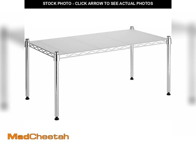Lot 74-14305994 - (MISSING HARDWARE)Whitmor 1 Tier Supreme Stacking Shelving Unit, Wire Metal Home Storage Organizer, ...