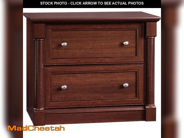 Lot 74-14611782 - Sauder Palladia File Cabinet with 2 Drawers, Safety Mechanism, Lateral File Cabinet - Select Cherry ...