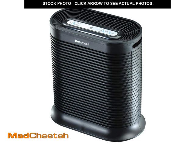 Lot 74-12558374 - Honeywell HEPA Air Purifier, Large Room (310 sq. ft.) Black - UNUSED