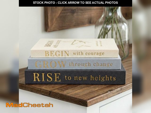 Lot 74-14266216 - Decorative Books for Home Decor | Elevate your Bookshelf Decor with Coffee Table Books (Fake Books S...