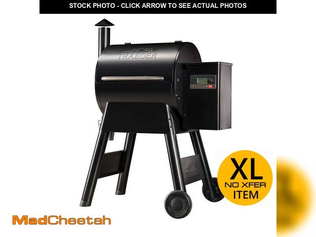 Lot 74-13091899 - Traeger Pro 575 Wi-Fi Pellet Grill and Smoker in Black - UNUSED