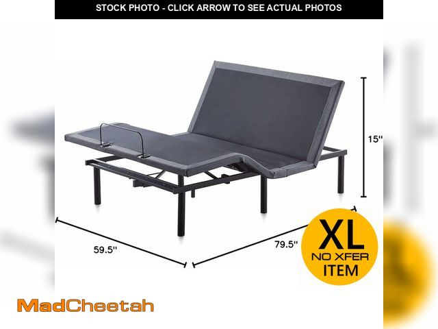 Lot 74-14611204 - LucidÃ L600 Adjustable Bed Frame Ã¢â¬â Zero Gravity Ã¢â¬â Massage Ã¢â¬â App, Queen - UNUSE...