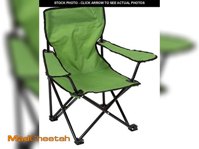 Lot 74-12096389 - Pacific Play Tents Emerald Green Kids Super Folding Chair - UNUSED