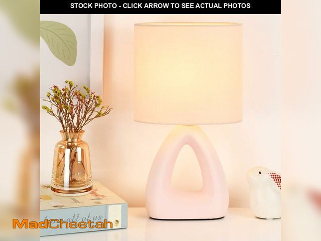 Lot 74-13962428 - Lampwell LILA Small Table Lamp for Living Room as Bedside Table Lamp for Bedroom,Modern Ceramic Tabl...