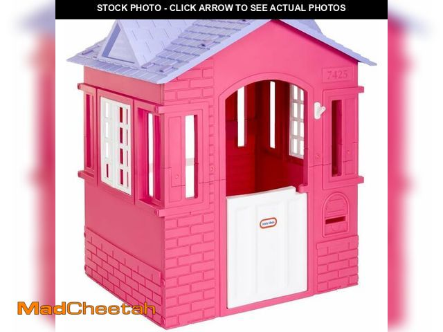 Lot 74-14305709 - Little Tikes Cape Cottage Pretend Princess Playhousefor Kids, Indoor Outdoor, with Working Doors and...