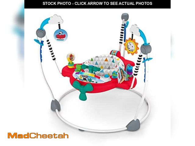 Lot 74-12396402 - Baby Einstein Ocean Explorers Airplane Adventure 2-in-1 Interactive Activity Jumper with Lights Ages...