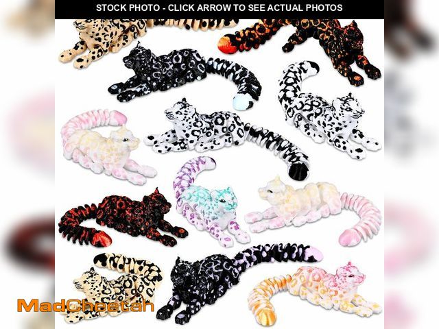 Lot 74-14148516 - Honoson 12 Pcs 3D Printed Animal Fidget 3D Mini Animal Flexible Cute Articulated Small Stress Pet Re...
