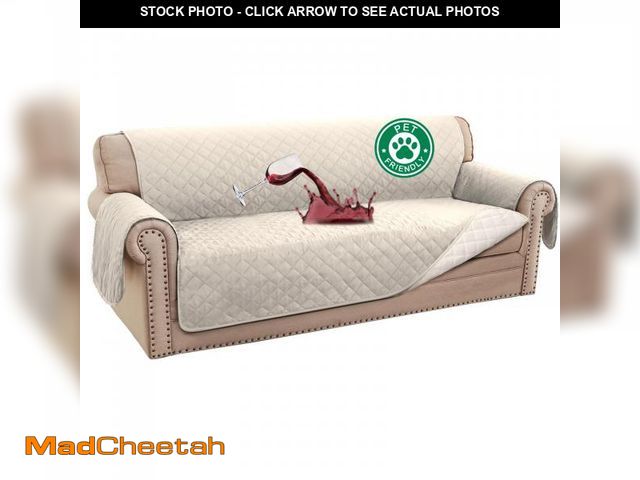 Lot 74-12122298 - Turquoize 100% Waterproof Sofa Covers Couch Cover Sofa Cover for Dogs Couch Protector Triple Non-Sli...