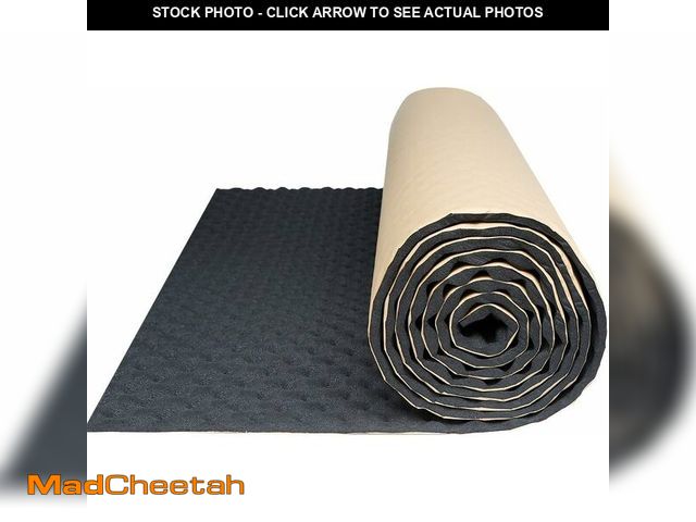 Lot 74-13064494 - uxcell Studio Sound Acoustic Absorption Car Heatproof Foam Deadener 19.7"x118" 16sqft - UNUSED