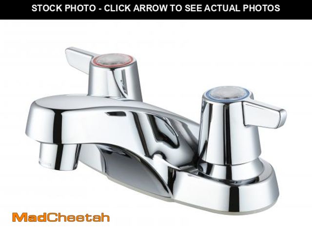 Lot 74-12528584 - Mainstays Nonmetallic 4" Centerset Bathroom Faucet in Chrome - UNUSED