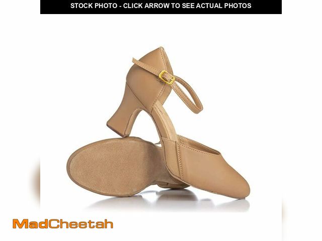 Lot 74-12978606 - Theatricals Womens EZ Flex 2" Heel Flexible Character Shoe Tan 09.5M T3415 - UNUSED