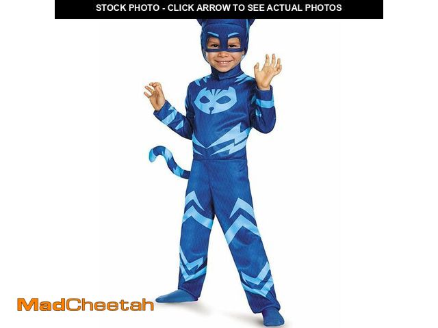 Lot 74-12860354 - Catboy Classic Toddler PJ Masks Costume Medium/3T-4T by Disguise - UNUSED