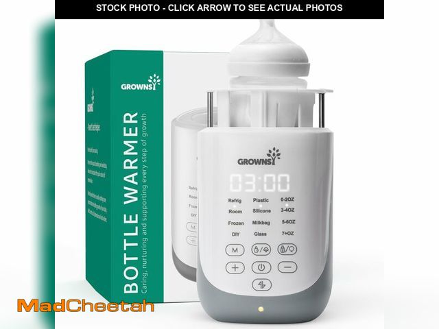 Lot 74-12603358 - GROWNSY Nutri Bottle Warmer with Innovative Auto-Lift Feature, 10-in-1 Fast Baby Bottle Warmer with ...