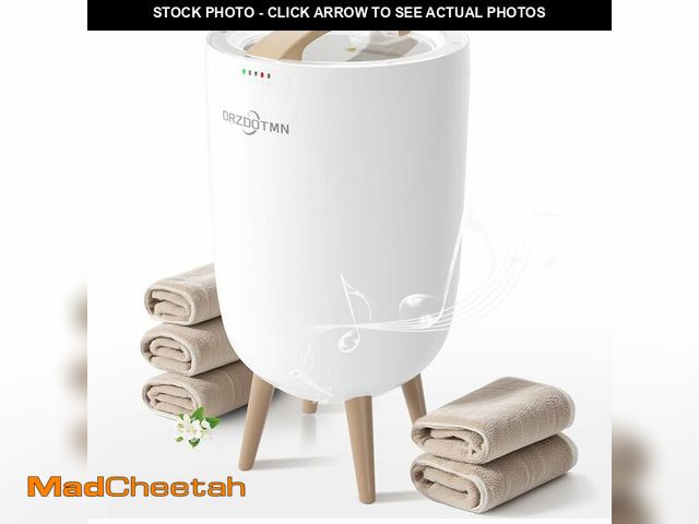 Lot 74-13040911 - Towel Warmers for Bathroom Rapid Heating - Luxury Towel Warmer Heated Bucket with Bluetooth Speaker,...