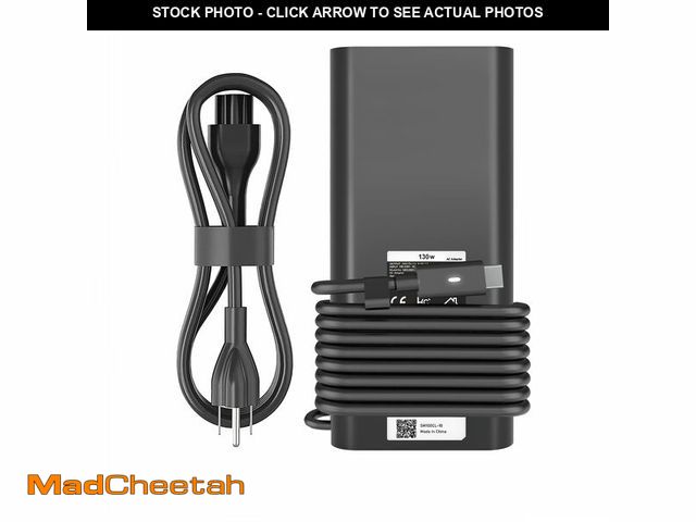 Lot 74-12697083 - 130W USB C Laptop Charger Compatible with Dell Precision 5570 5560 5550 5530 5760 5750 3560 Latitude...