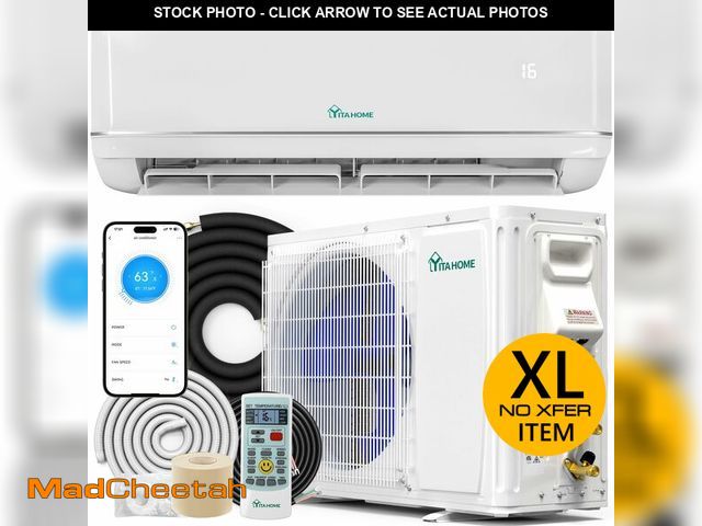 Lot 74-12571904 - (OUTSIDE UNIT ONLY) YITAHOME 24000 BTU Mini Split Air Conditioner Heat Pump System, 21 SEER2 208-230...