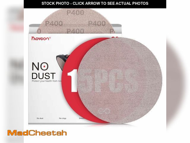 Lot 74-13568909 - Faoyoon 9 Inch Sanding Disc Drywall Sandpaper, Dust Free Sanding Drywall Sander Pads, 15 Pack 400 Gr...