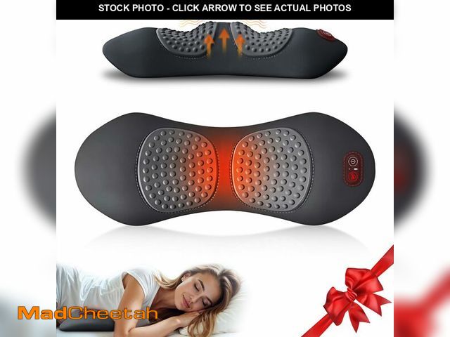 Lot 74-14268420 - Hzwioe 3 in 1 Upadate Rechargeable Electric Lumbar Support Pillow with Adjustable Height for Bed and...