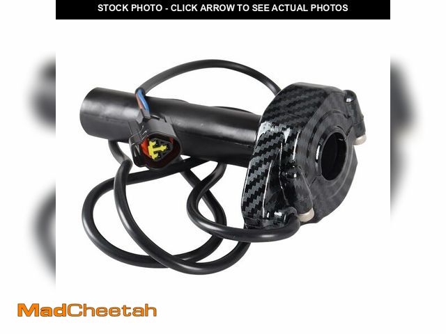Lot 74-14065089 - Surron Throttle Handle Imitation Carbon Fiber Throttle Grips Quick Twister with Throttle Cable Throt...