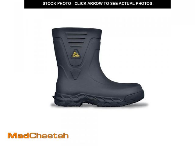 Lot 74-12462798 - Ace Bullfrog Pro II Unisex Black EVA Upper Slip-Resistant Work Boots - UNUSED