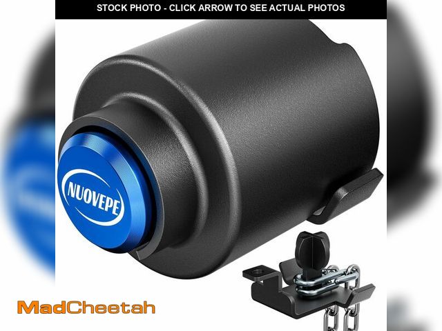 Lot 74-12606045 - NUOVEPE Trailer Lock Fits 2 5/16 Inch Couplers, Secures Safety Chains Anti-Theft Ball Hitch Lock, Pr...