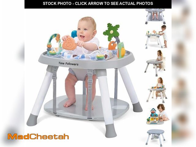 Lot 74-14251243 - Time Followers 6-in-1 Baby Activity Center | 4 Stage Montessori-Inspired Toys | Grow Stationary Stan...