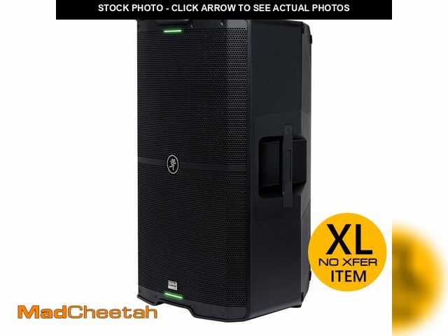 Lot 74-12693285 - Mackie SRM V-Class Series, 15-Inch 2000W High-Performance Loudspeaker, Powered - Black (SRM215 V-Cla...