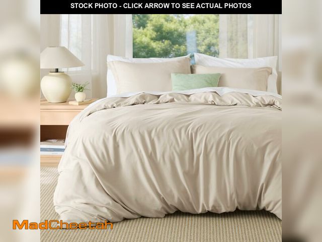 Lot 74-14294980 - Bedsure Duvet Cover King Size - Soft Double Brushed Bedding Set for Kids &amp; Adults, Zipper Closur...