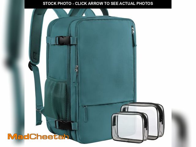 Lot 74-13630092 - Sinaliy Travel Backpack for Men, 40L Carry On Backpack, 17 Inch Laptop Backpack, Waterproof Backpack...