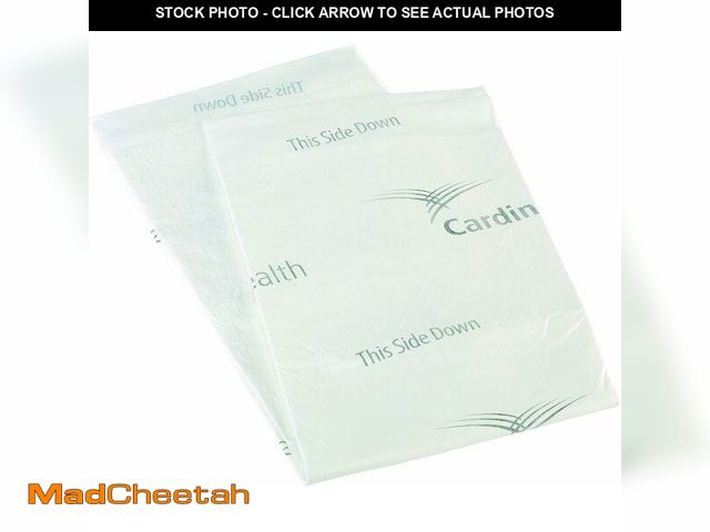 Lot 74-14067913 - Cardinal Health Wings Extra Absorbency Premium Underpad, White, 30 x 36IN, Disposable Bed Pads, Chux...