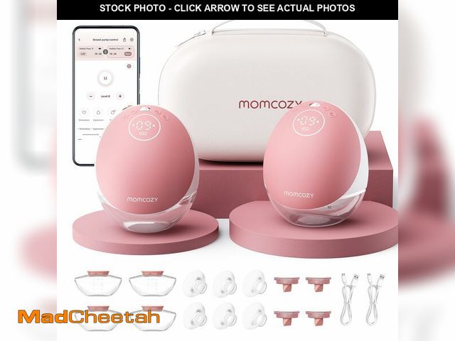 Lot 74-13454348 - Momcozy Wearable Breast Pump Hands Free Upgraded Mobile Flow | M9 App Discreet Control with Personal...