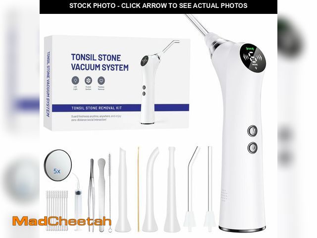 Lot 74-14214690 - Upgraded Electric Tonsil Stone Remover Ã¢â¬â High-Precision &amp; Painless Cleaning, Food-Grade M...