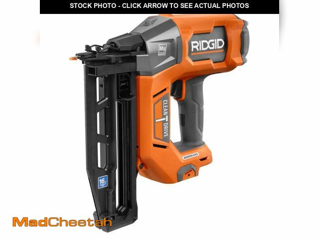 Lot 74-12795993 - Ridgid Cordless 18 Gauge 5/8-2" Finish Nailer - USED