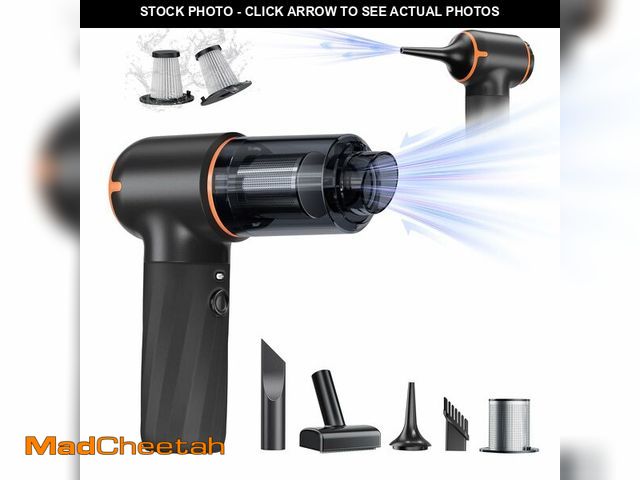 Lot 74-13576785 - YIJU 4-in-1 Handheld Car &amp; Home Vacuum Cleaner, 12000Pa, Black, Cordless, Portable, Multi Nozzle...