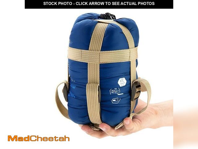 Lot 74-14379990 - ECOOPRO Warm Weather Sleeping Bag - Portable, Waterproof, Compact Lightweight, Comfort with Compress...