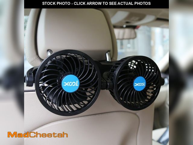 Lot 74-12719077 - XOOL Electric Car Fans for Rear Seat Passenger Portable Fans Headrest 360 Degree Rotatable Backseat ...