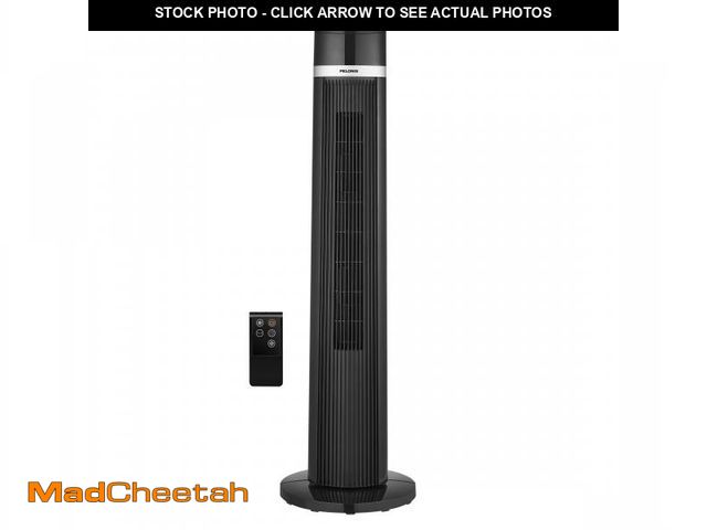Lot 74-12091192 - PELONIS 40'' Tower Fan with Remote Control 90Â° Oscillation FZ10-18TRB - UNUSED