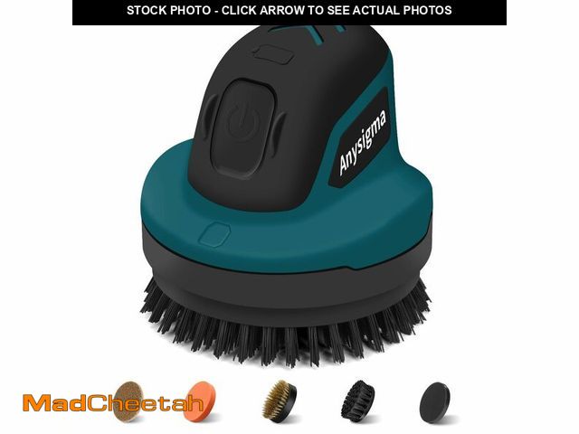Lot 74-14296568 - Electric Grill Brush for Outdoor Grill- 4 Replaceable Heads, 3000mAh IPX7 Waterproof BBQ Cleaning Sc...