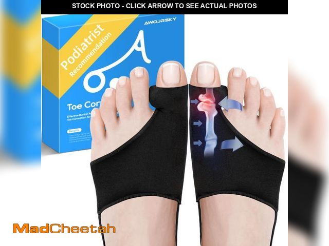 Lot 74-12303645 - Awojrsky Bunion Corrector for Women Big Toe Straightener Bunion Corrector for Men, Relief splints Re...