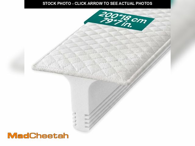 Lot 74-14155360 - ZENO Bed Bridge for Split King &amp; Gap Filling - Twin to King Bed Converter - Premium High-Density...