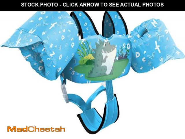 Lot 74-12273822 - Chriffer Kids Swim Vest Life Jacket for 30-55 Pounds Boys and Girls, Toddler Floaties with Shoulder ...