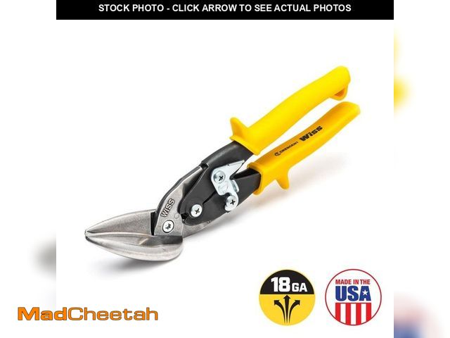 Lot 74-14113275 - *DIRTY*Crescent Wiss 9-4/5 in. Offset Straight Aviation Snips *DIRTY* - USED
