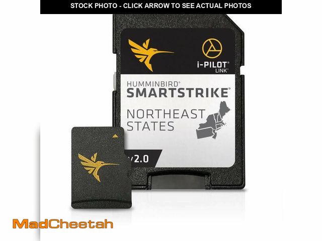 Lot 74-14148625 - Humminbird 600048-2 SmartStrike Northeast V2 Digital GPS Maps Micro Card - UNUSED
